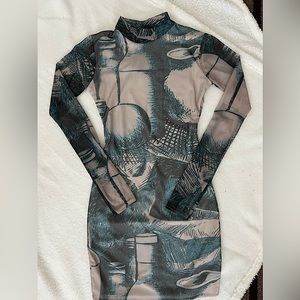 Cute mini mesh bodycon Dress